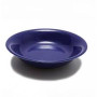Тарілка глибока синя 20 см.