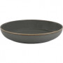 Блюдо глибоке темно-сіре Dark Grey 22см