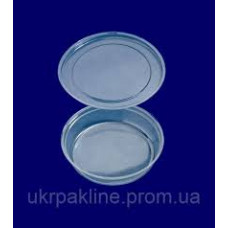 812 Тарілка прозора кругла 200*20