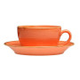 Чашка SEASONS Orange  300мл з блюдцем