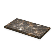 Блюдо меламінове коричн мармур Stone Effect 32.5*17,7